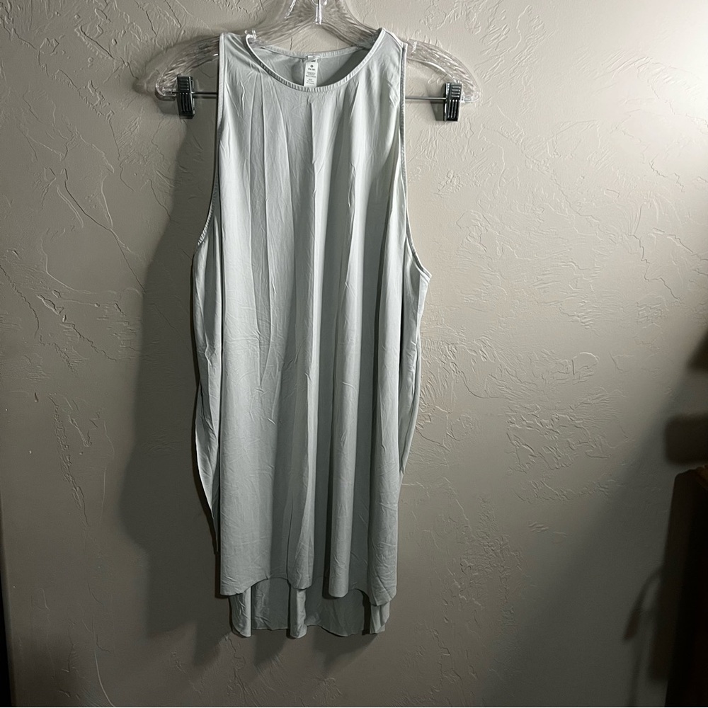 Lululemon The Lab Restore Tunic High Side Cupro Fabric Slits Tank Top - Picture 7 of 13